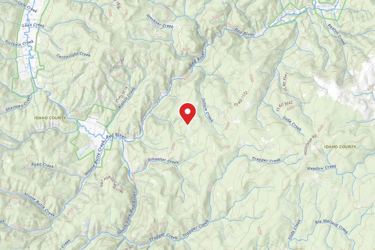 Nez Perce-Clearwater Dispersed Campsite RR1172RD-001