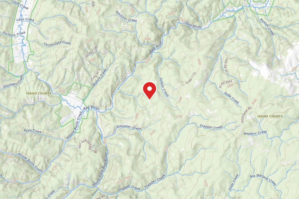Nez Perce-Clearwater Dispersed Campsite RR1172RD-002