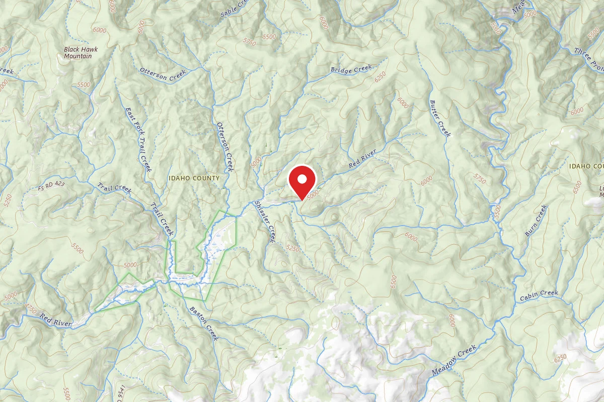 Nez Perce-Clearwater Dispersed Campsite RR1166RD-004