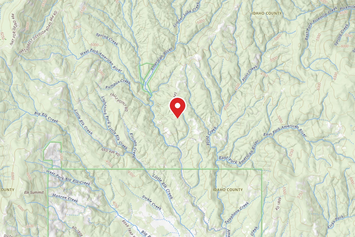 Nez Perce-Clearwater Dispersed Campsite RR443CRD-001