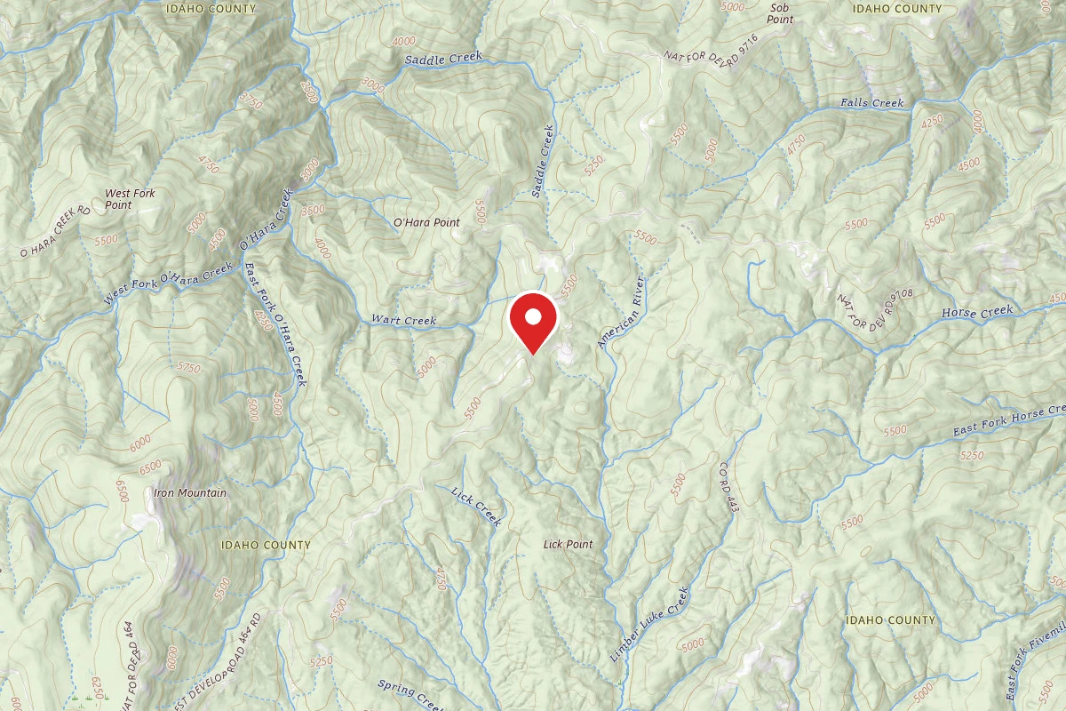 Nez Perce-Clearwater Dispersed Campsite RR464E1RD-001