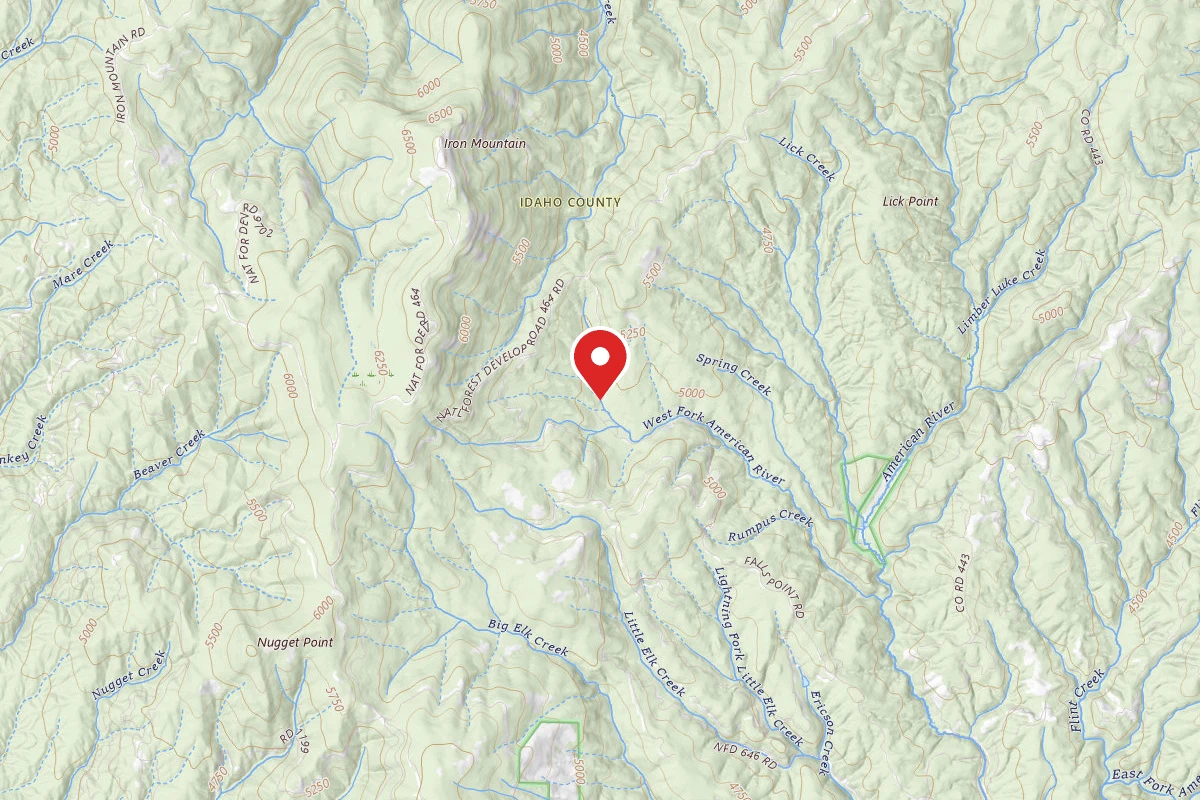 Nez Perce-Clearwater Dispersed Campsite RR283RD-001