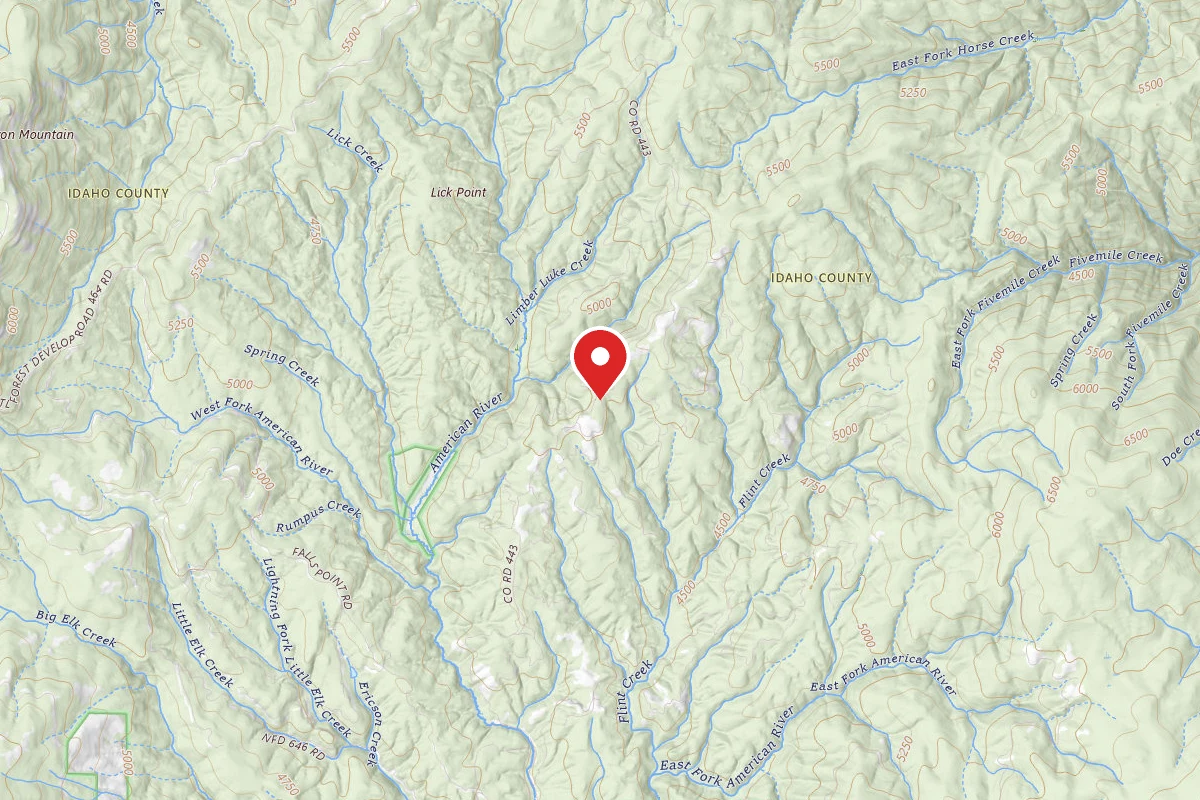 Nez Perce-Clearwater Dispersed Campsite RR9807RD-001