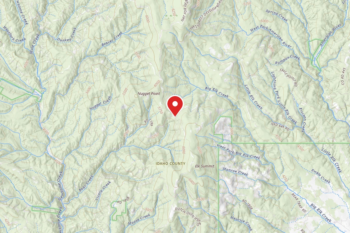 Nez Perce-Clearwater Dispersed Campsite RR471RD-001