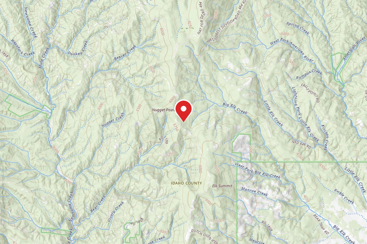 Nez Perce-Clearwater Dispersed Campsite RR471RD-002