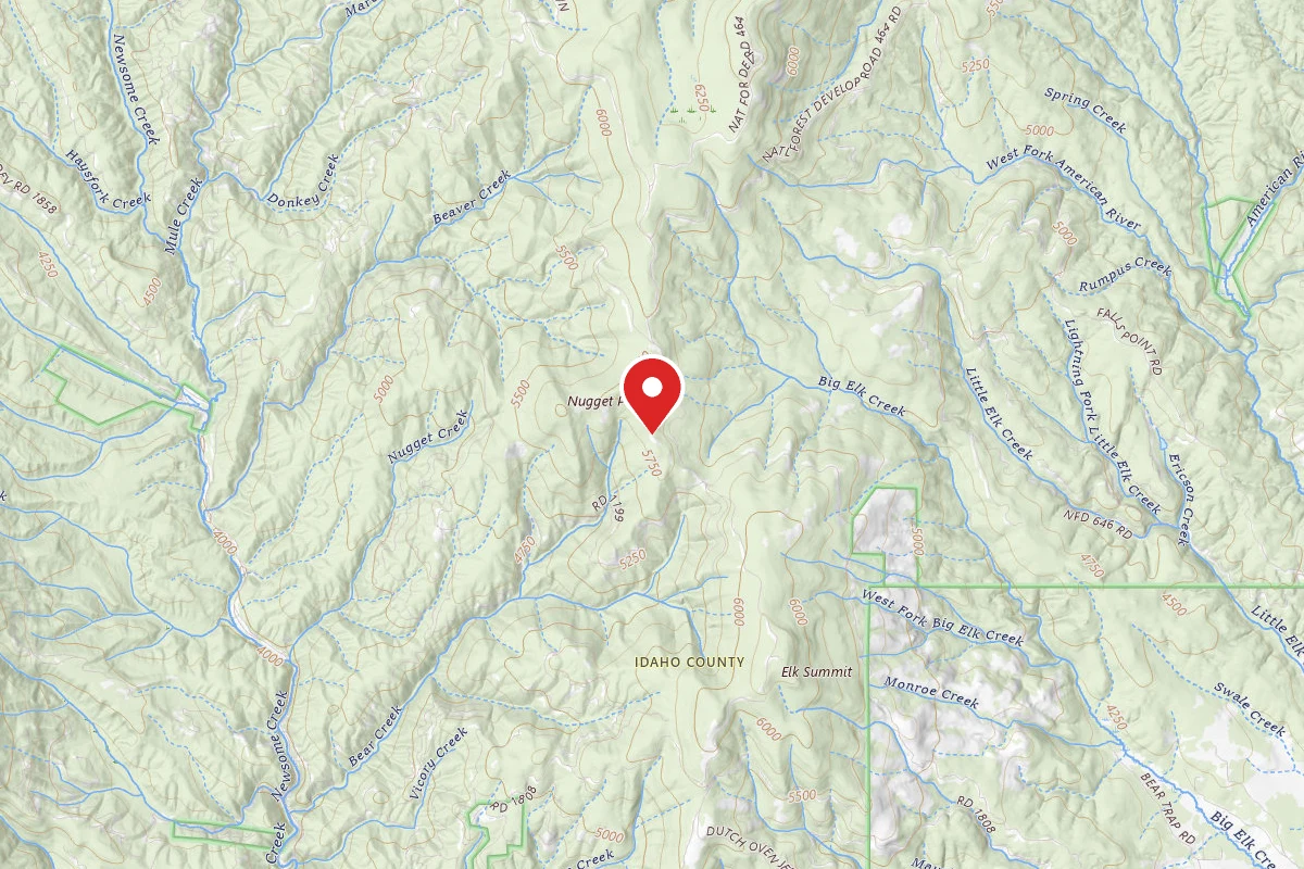 Nez Perce-Clearwater Dispersed Campsite RR471RD-003