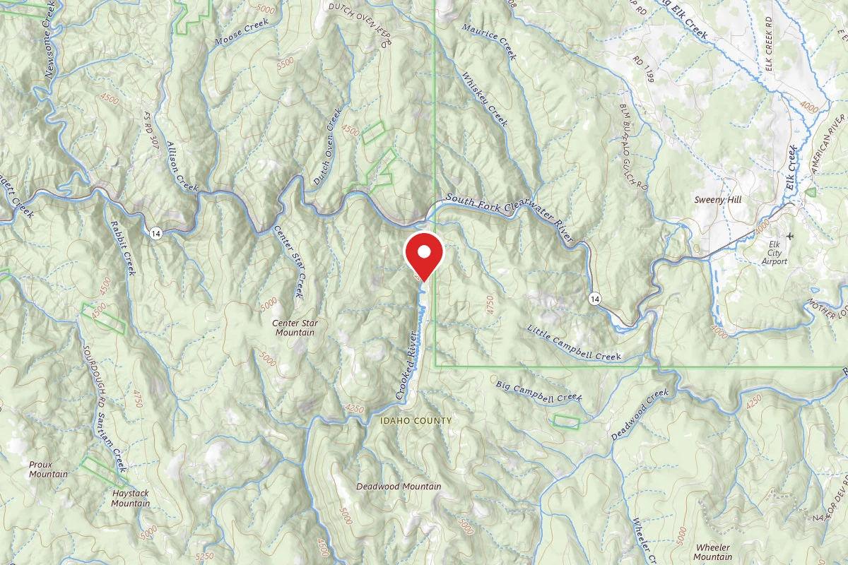Nez Perce-Clearwater Dispersed Campsite RR233RD-003
