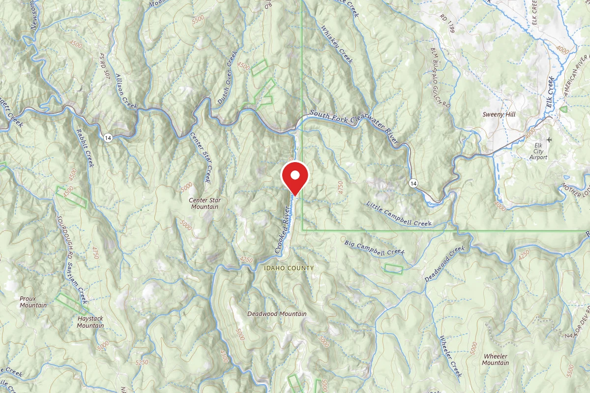 Nez Perce-Clearwater Dispersed Campsite RR233RD-004A