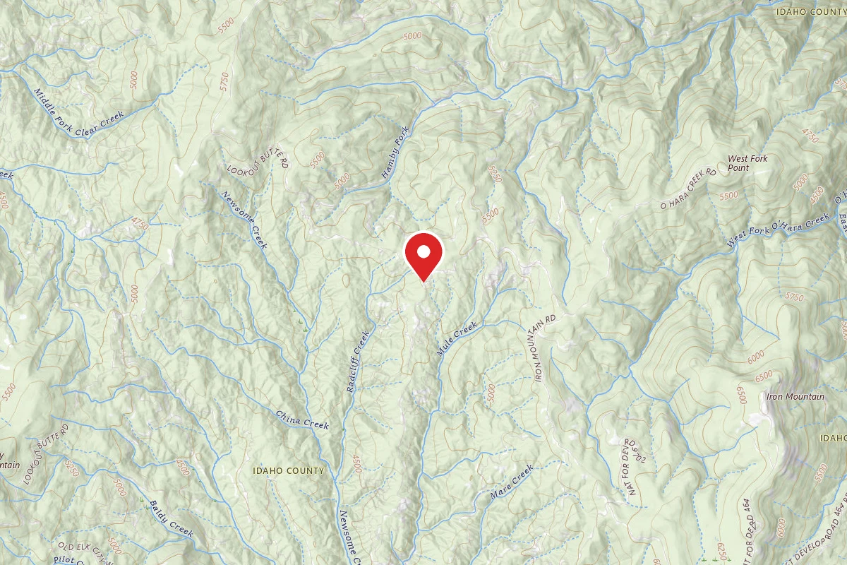 Nez Perce-Clearwater Dispersed Campsite RR1826RD-001