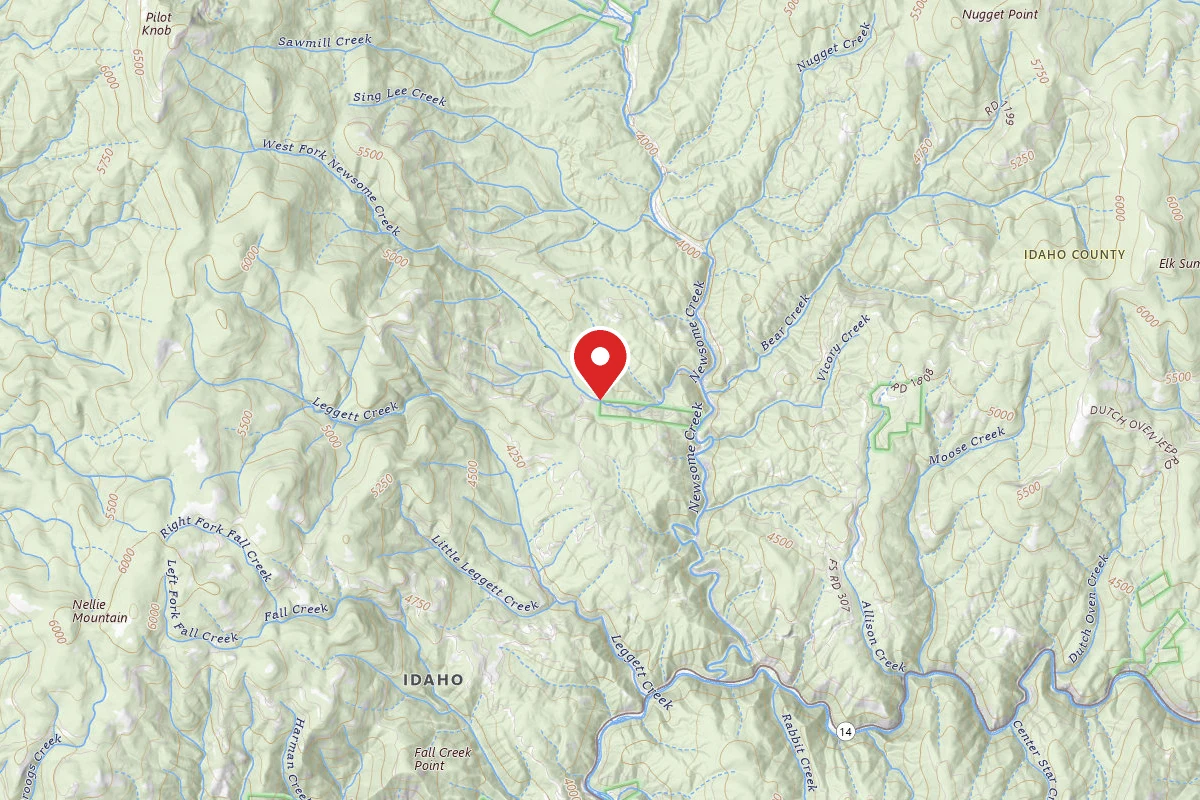 Nez Perce-Clearwater Dispersed Campsite RR440ARD-002