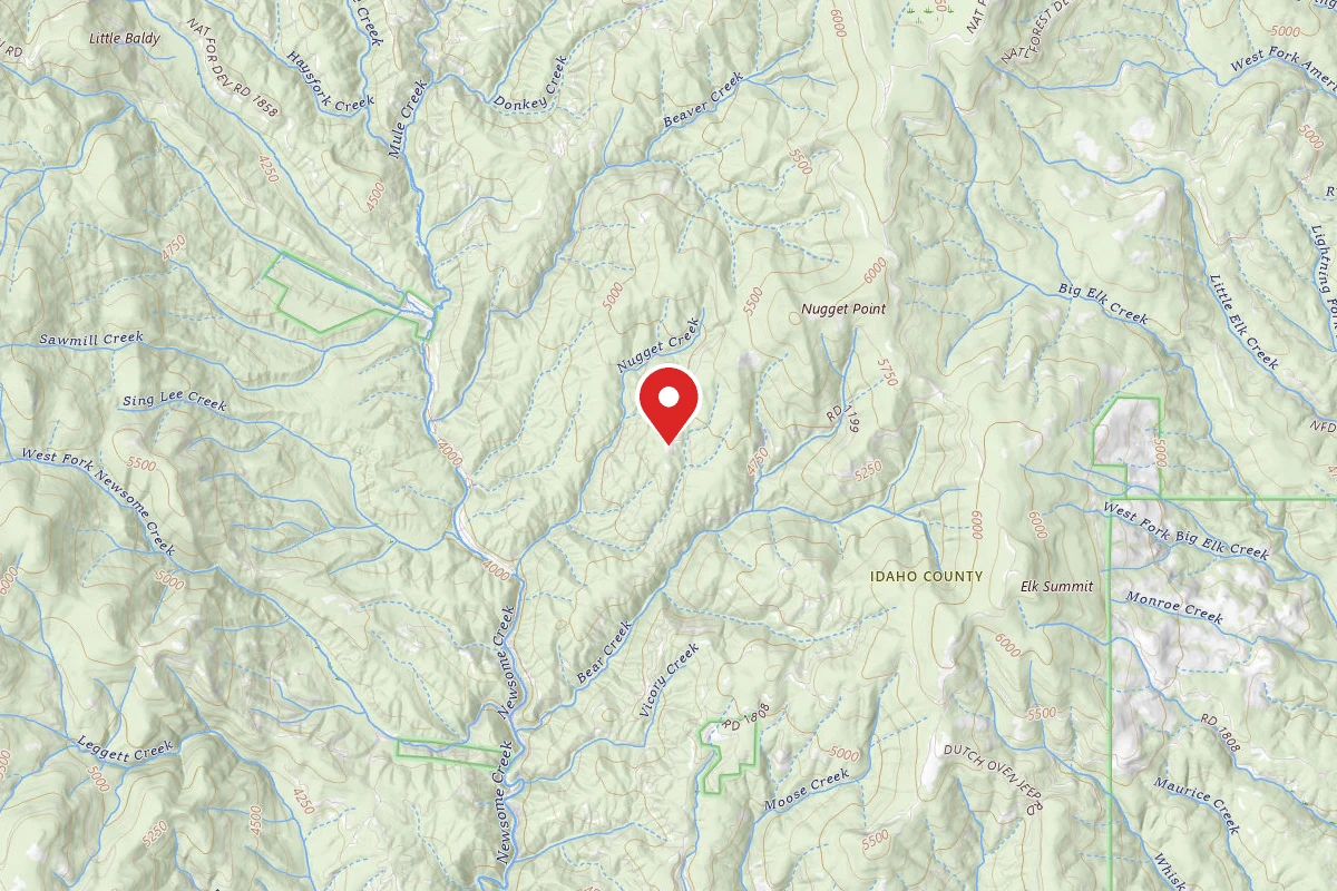 Nez Perce-Clearwater Dispersed Campsite RR78439RD-001