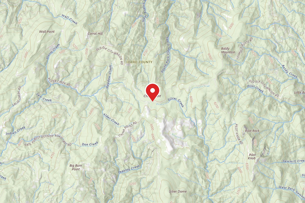 Nez Perce-Clearwater Dispersed Campsite CW284RD-002
