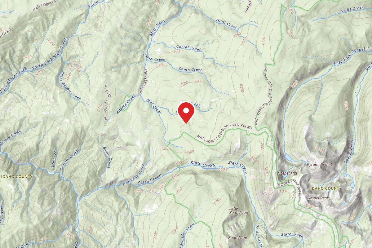 Nez Perce-Clearwater Dispersed Campsite SR9326RD-001