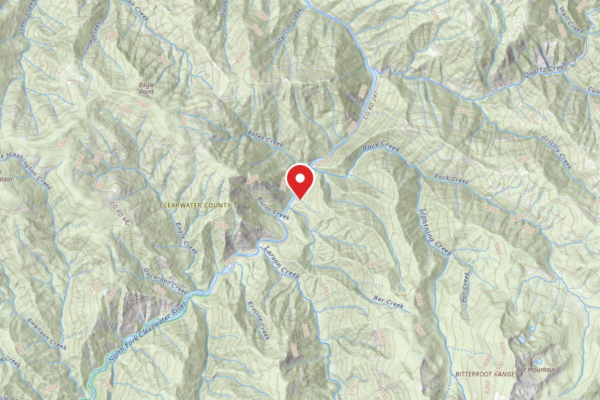 Nez Perce-Clearwater Dispersed Campsite NF247DRD-001