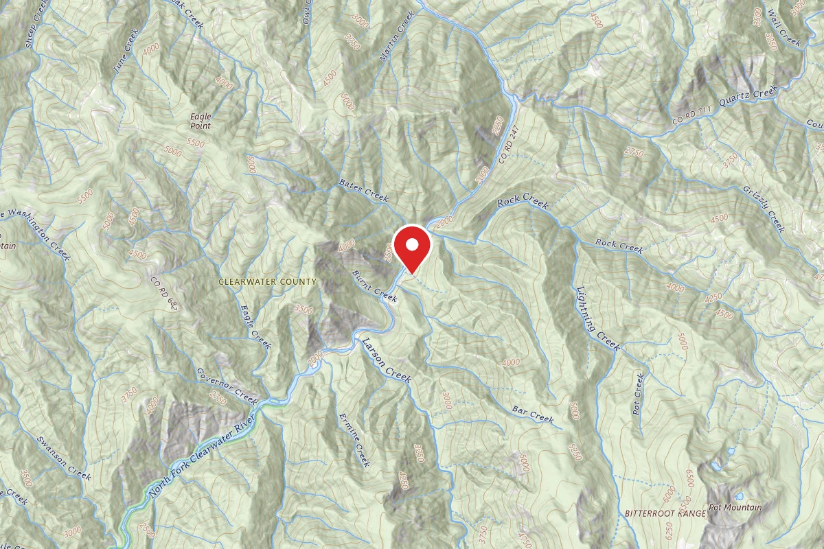 Nez Perce-Clearwater Dispersed Campsite NF247DRD-003