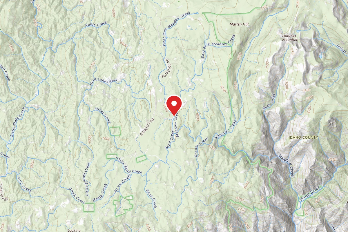Nez Perce-Clearwater Dispersed Campsite SR9922RD-001