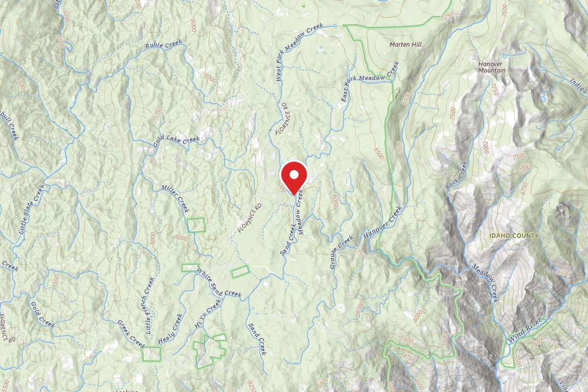 Nez Perce-Clearwater Dispersed Campsite SR9922ARD-001