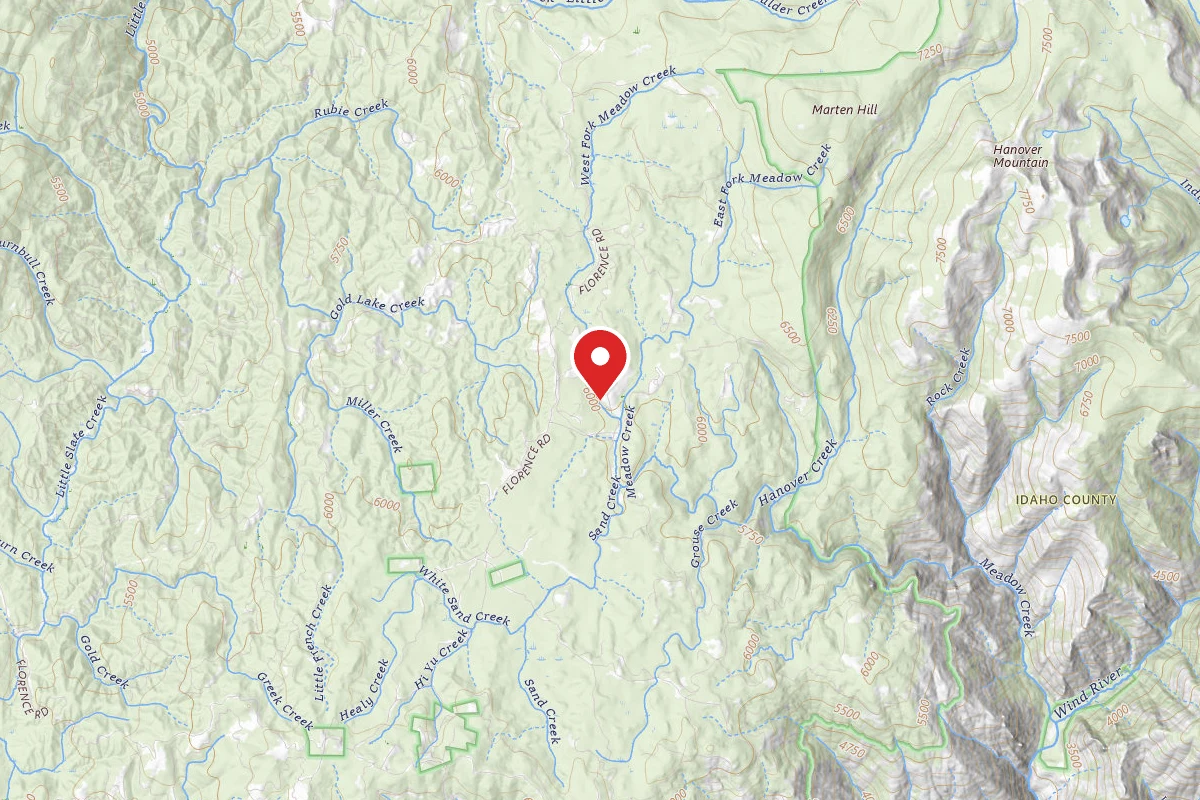 Nez Perce-Clearwater Dispersed Campsite SR9922ARD-006