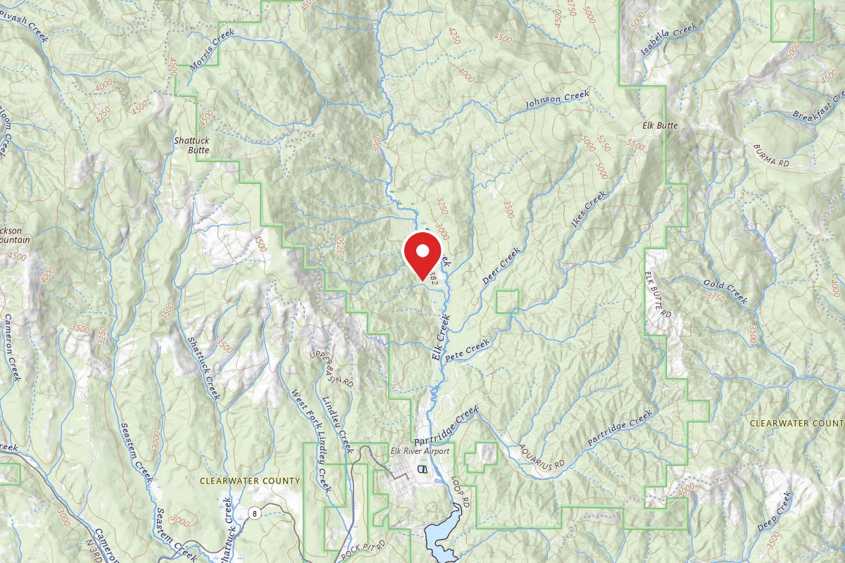 Nez Perce-Clearwater Dispersed Campsite PAL382RD-006C-CP