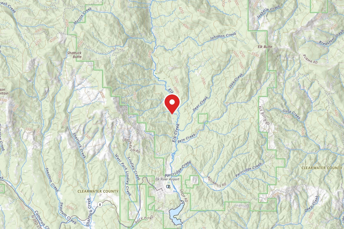 Nez Perce-Clearwater Dispersed Campsite PAL382RD-004-CP