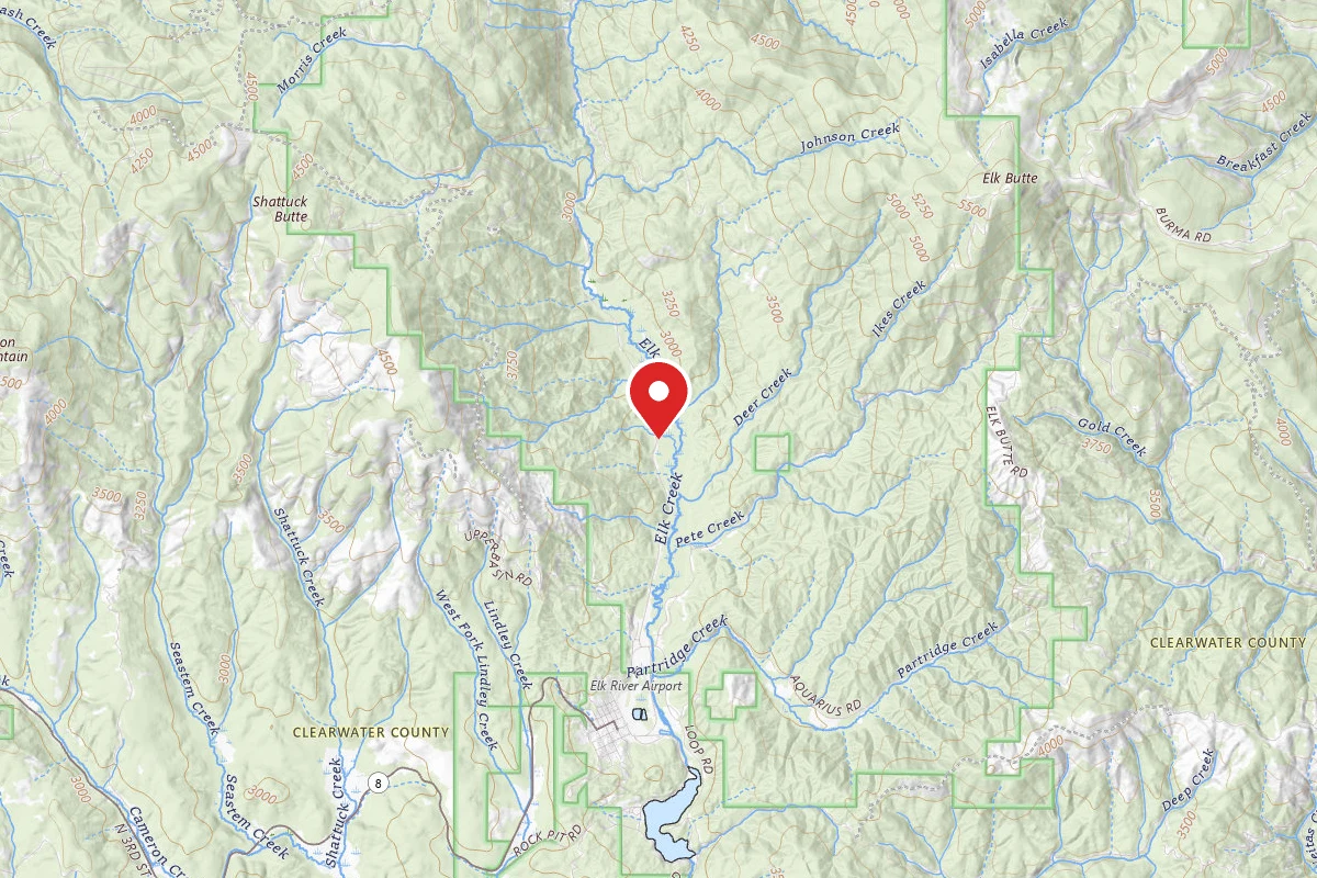 Nez Perce-Clearwater Dispersed Campsite PAL382RD-003D-CP