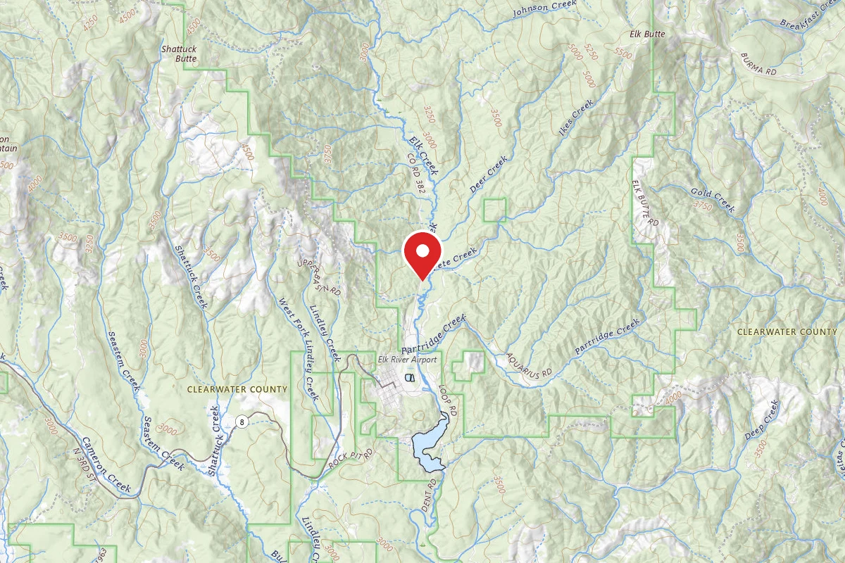 Nez Perce-Clearwater Dispersed Campsite PAL382RD-001-CP