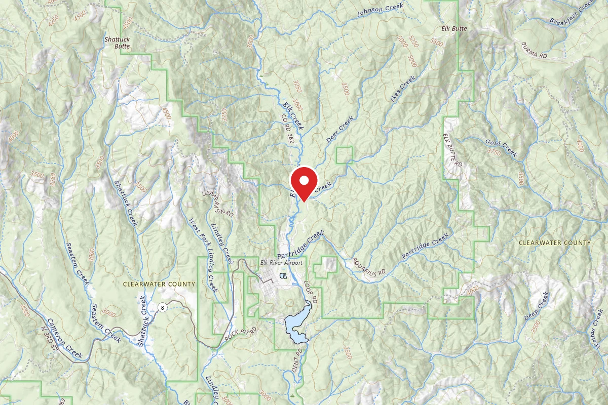 Nez Perce-Clearwater Dispersed Campsite PAL3311RD-001