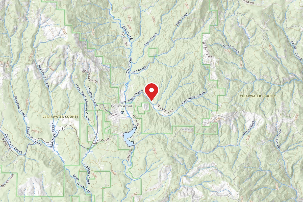 Nez Perce-Clearwater Dispersed Campsite PAL1705RD-002A