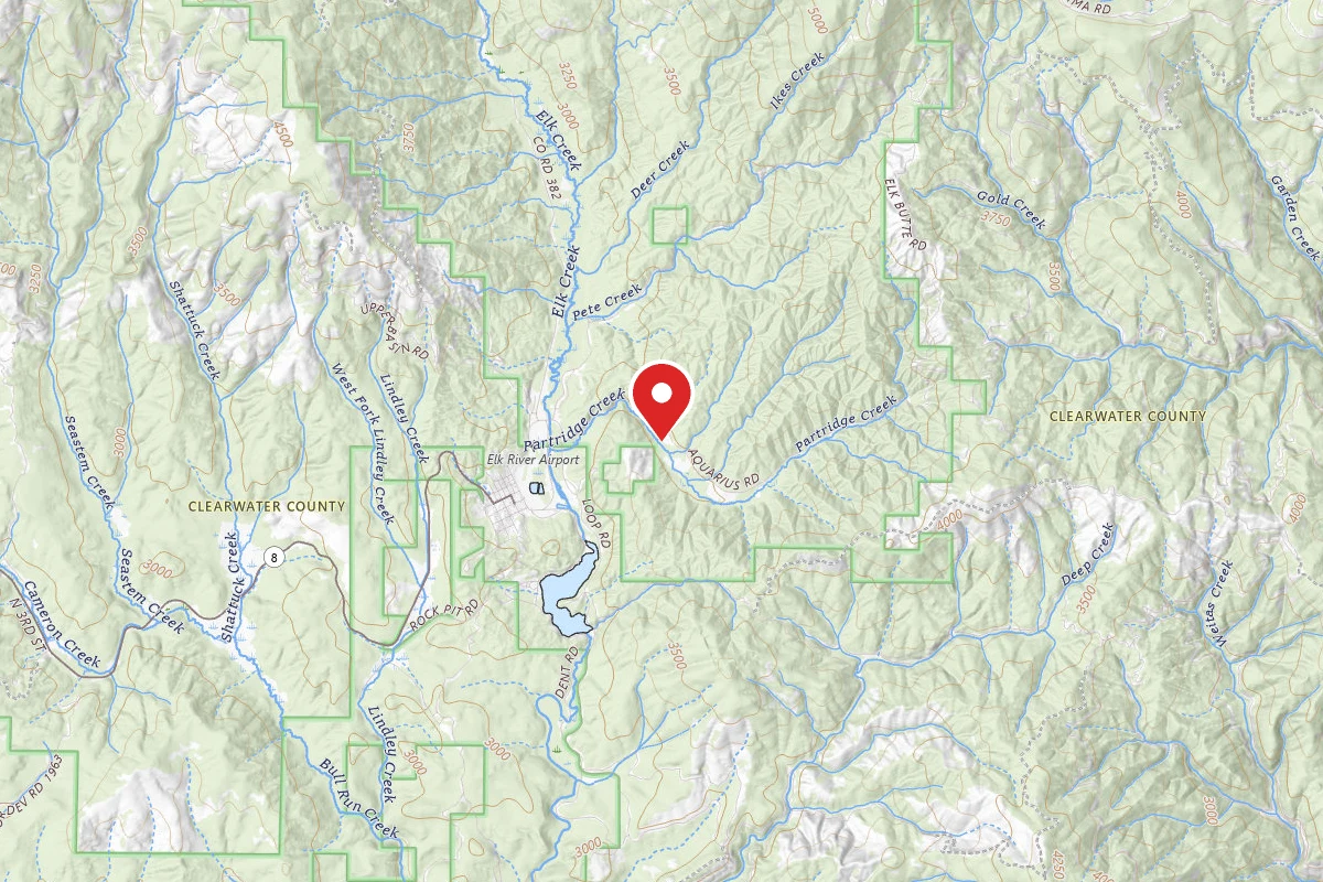Nez Perce-Clearwater Dispersed Campsite PAL1705RD-002B