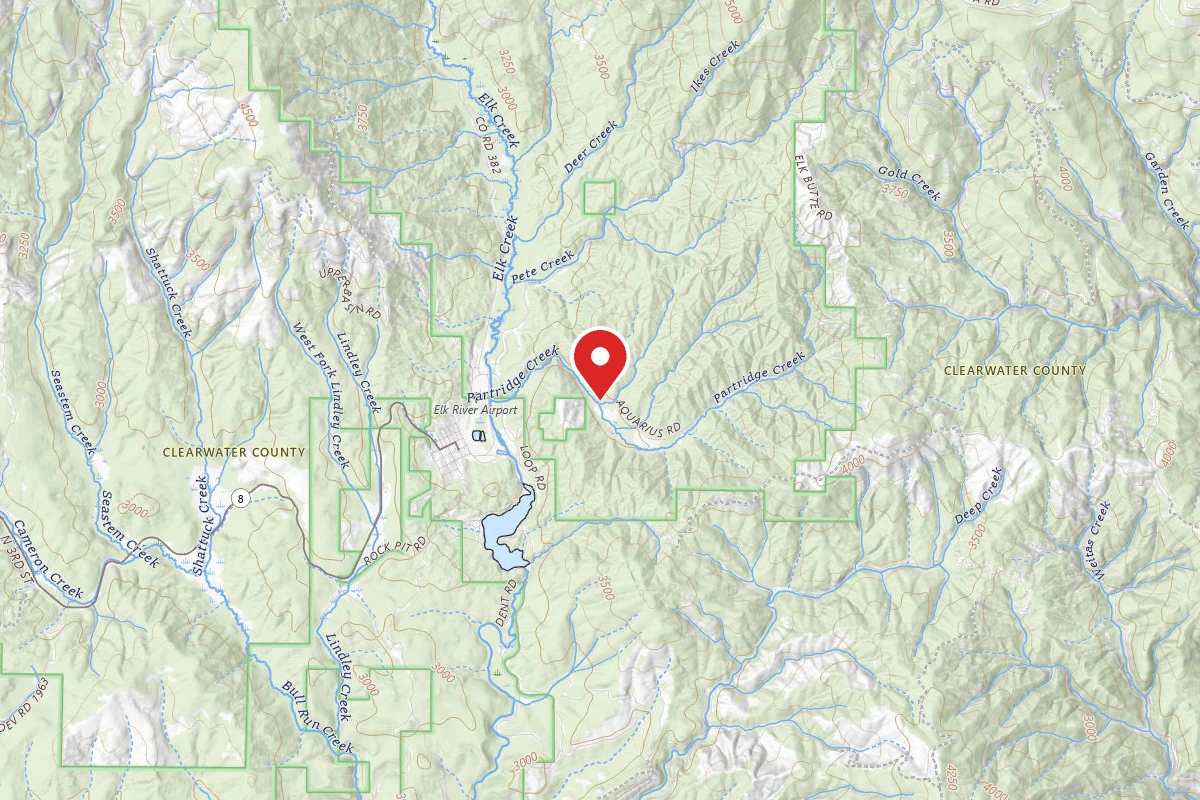 Nez Perce-Clearwater Dispersed Campsite PAL1705RD-002D