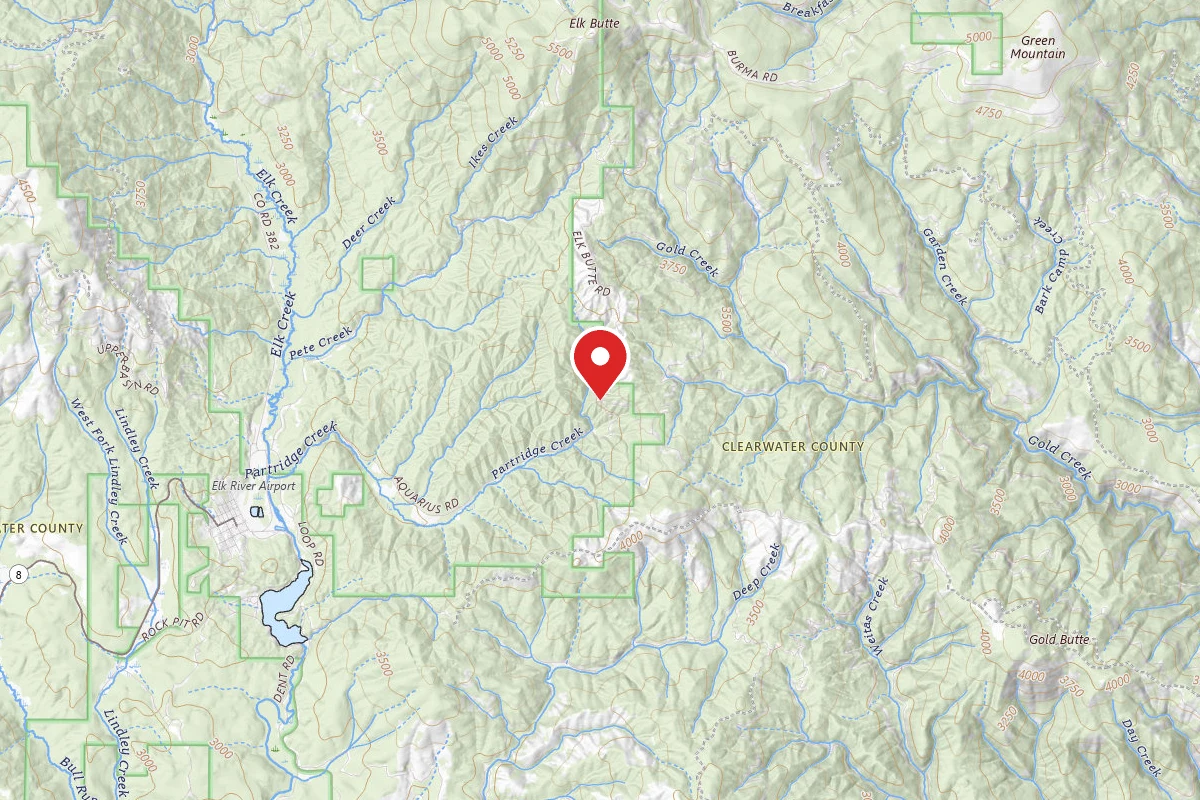 Nez Perce-Clearwater Dispersed Campsite PAL1705RD-005