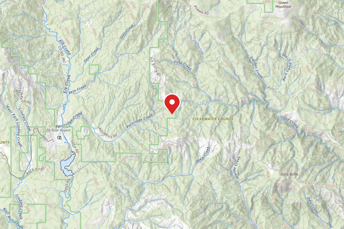 Nez Perce-Clearwater Dispersed Campsite PAL1705RD-006