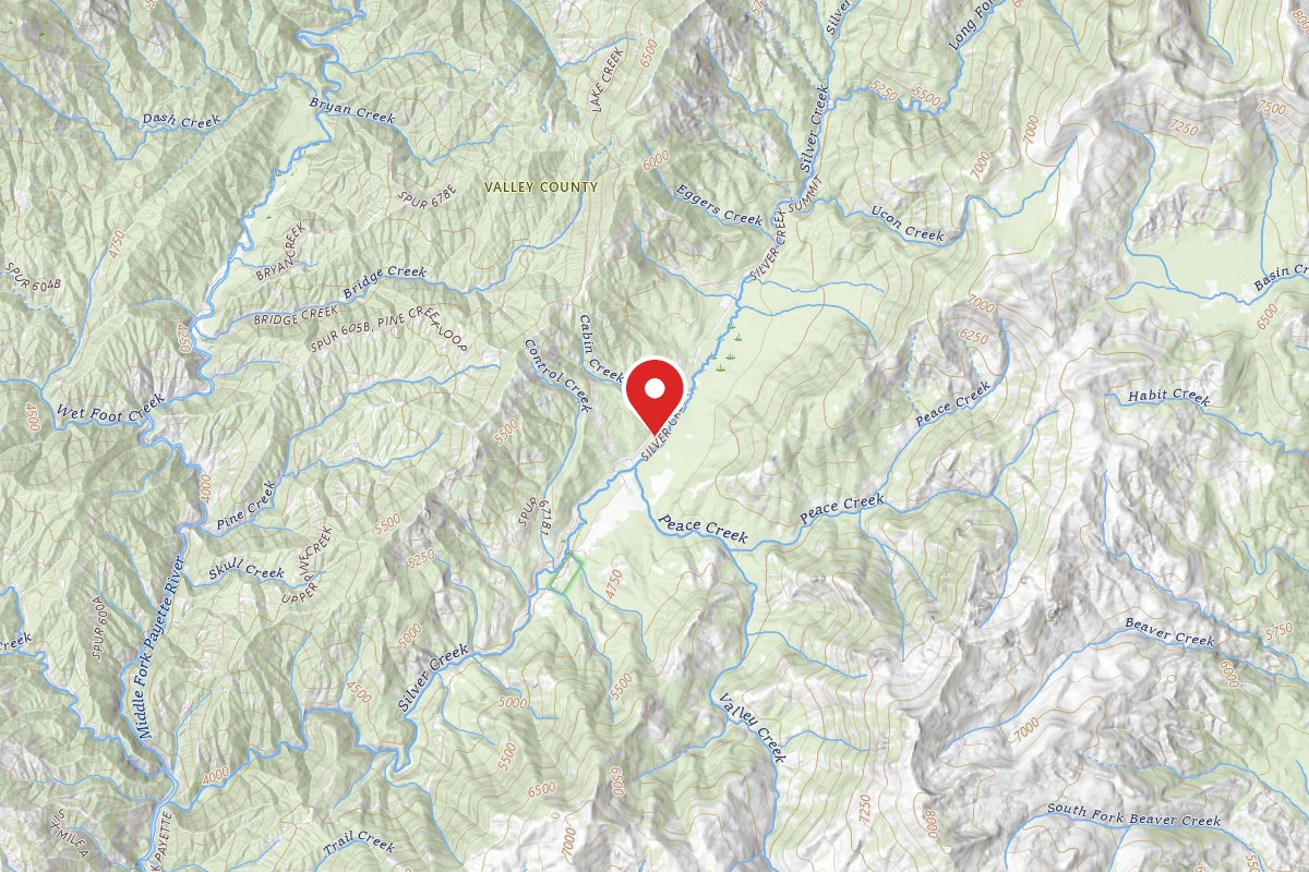 Upper Silver (Peace CR) Dispersed Camp