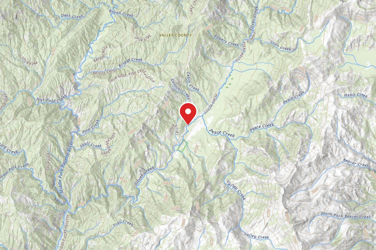 Lower Silver Creek Dispersed Camp