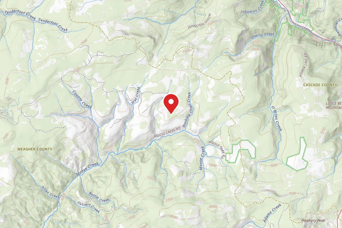 Helena-Lewis and Clark Dispersed Campsite MOOSE CREEK-001