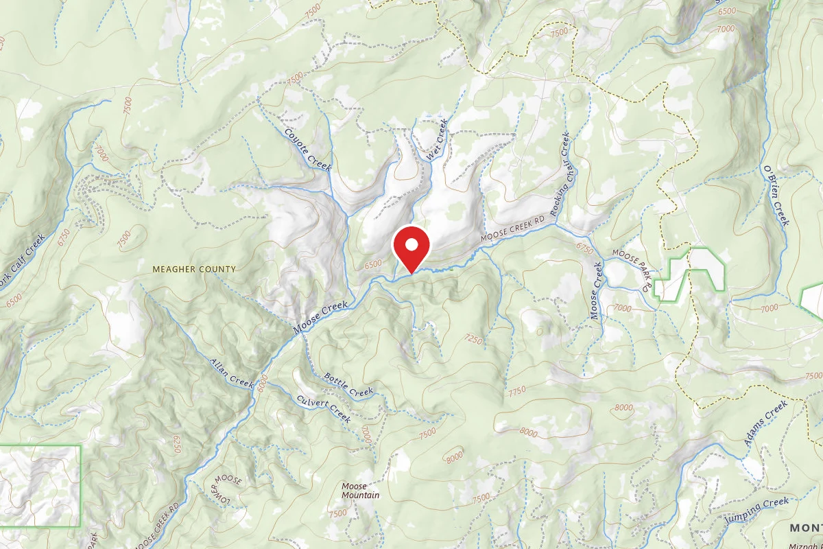 Helena-Lewis and Clark Dispersed Campsite MOOSE CREEK-002