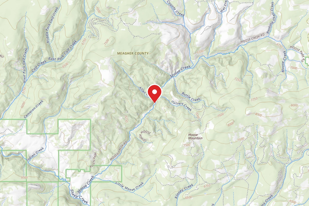 Helena-Lewis and Clark Dispersed Campsite MOOSE CREEK-005