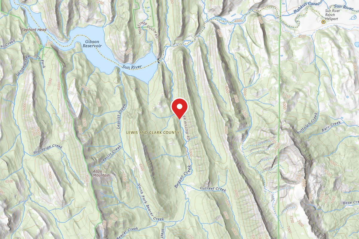 Helena-Lewis and Clark Dispersed Campsite BEAVER CR -01