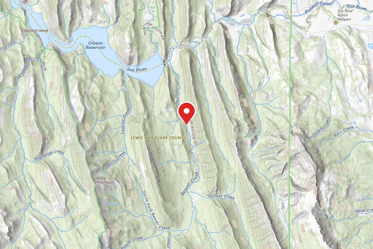 Helena-Lewis and Clark Dispersed Campsite BEAVER CR -02
