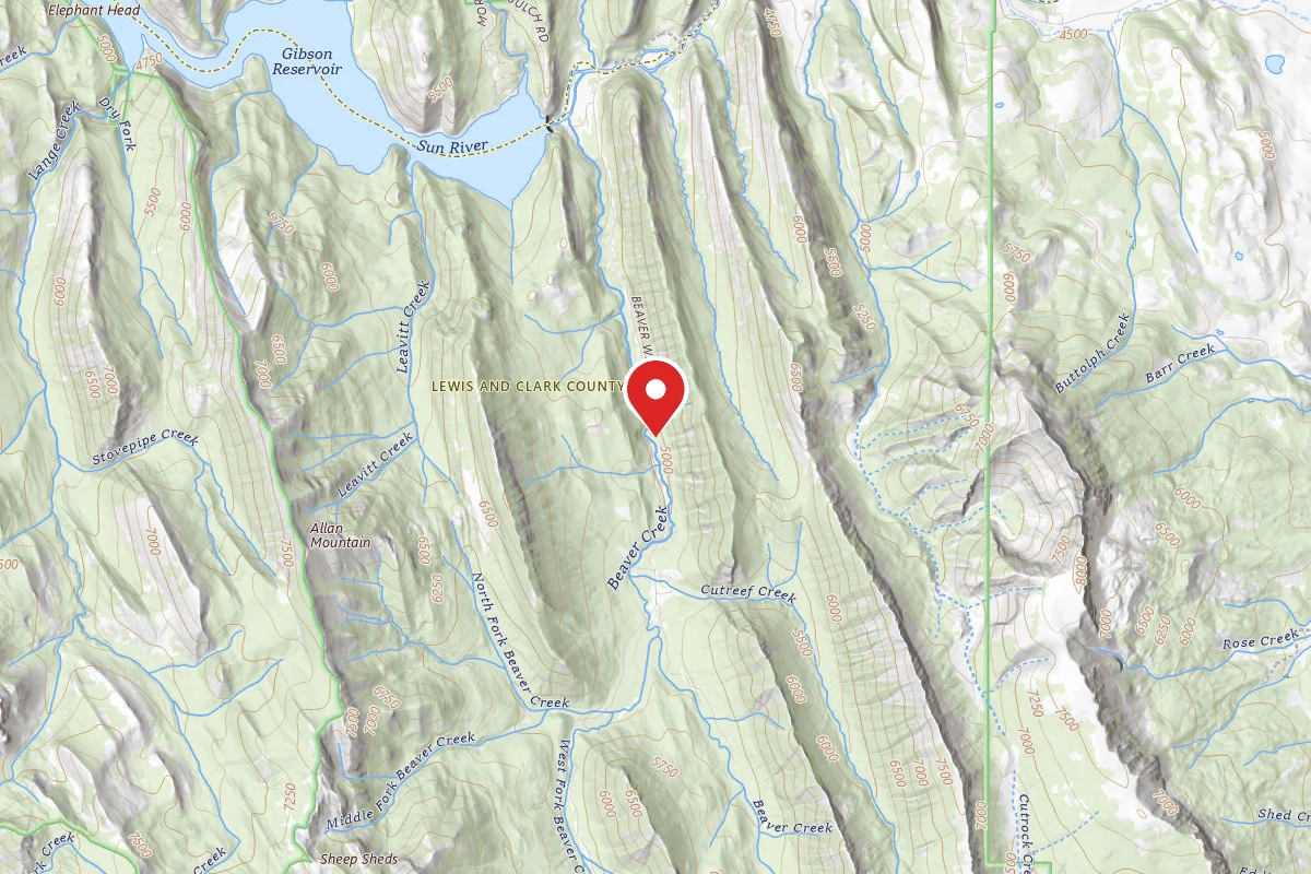 Helena-Lewis and Clark Dispersed Campsite BEAVER CR -04