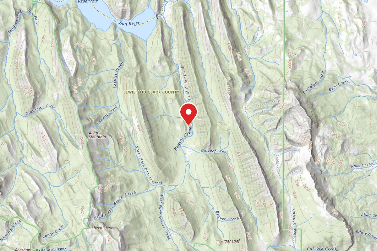 Helena-Lewis and Clark Dispersed Campsite BEAVER CR -05