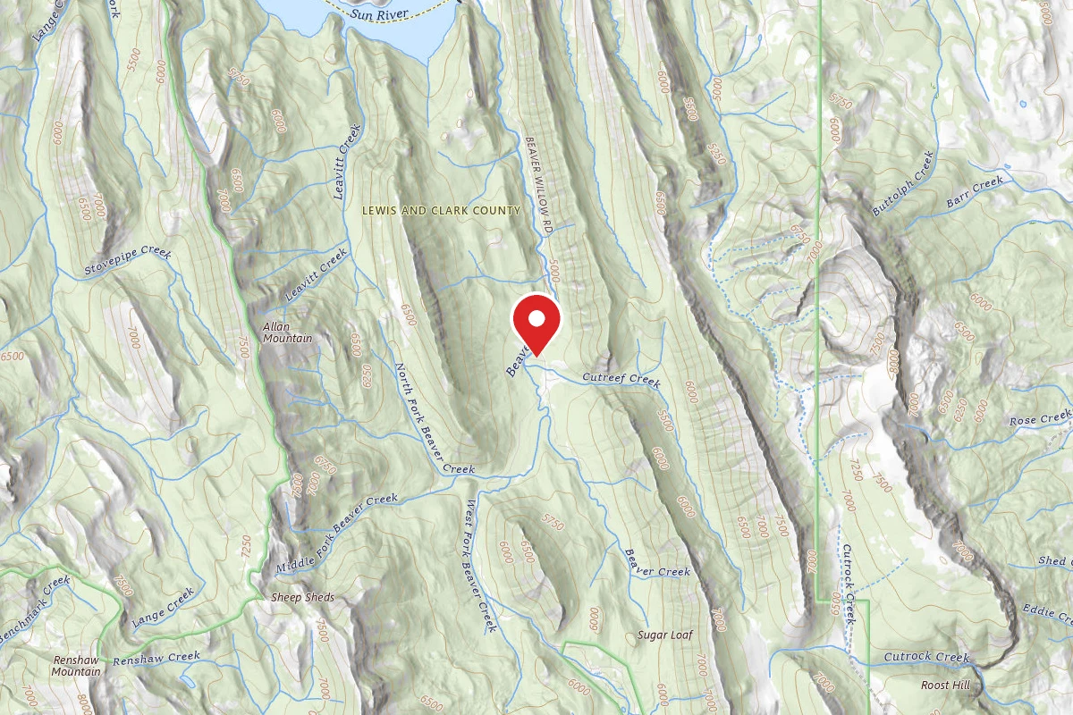 Helena-Lewis and Clark Dispersed Campsite BEAVER CR -10