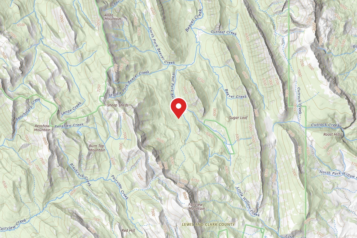 Helena-Lewis and Clark Dispersed Campsite ROAD 233C-001