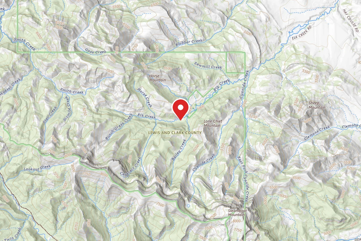 Helena-Lewis and Clark Dispersed Campsite ROAD 8974A-04