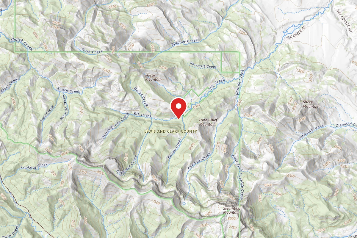 Helena-Lewis and Clark Dispersed Campsite ROAD 8974 -01