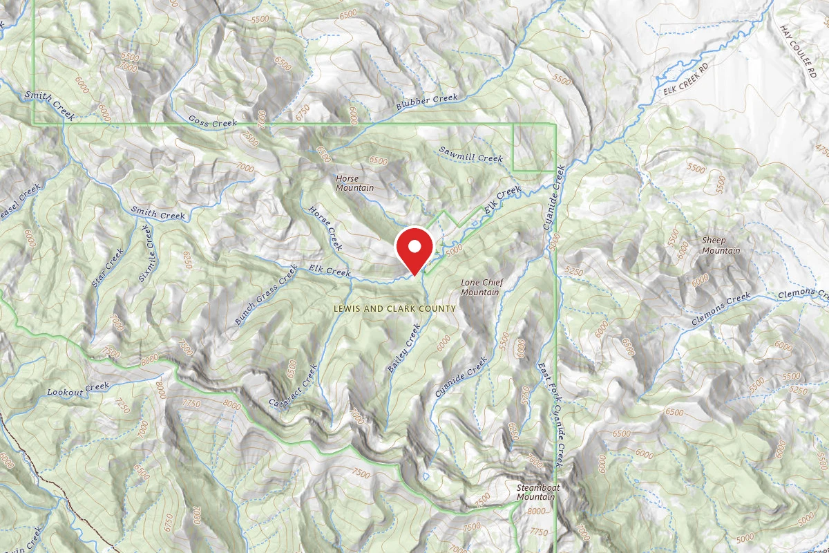 Helena-Lewis and Clark Dispersed Campsite ROAD 8974 -02