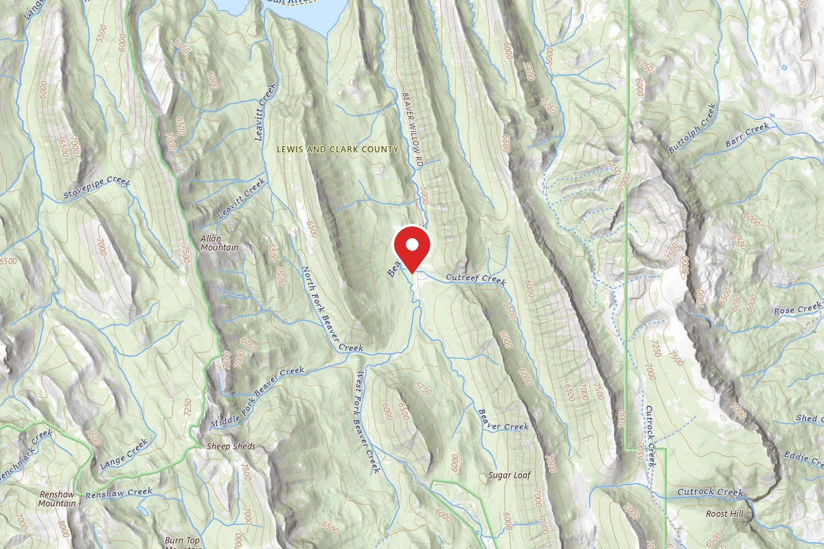 Helena-Lewis and Clark Dispersed Campsite SAW MILL FLATS -04