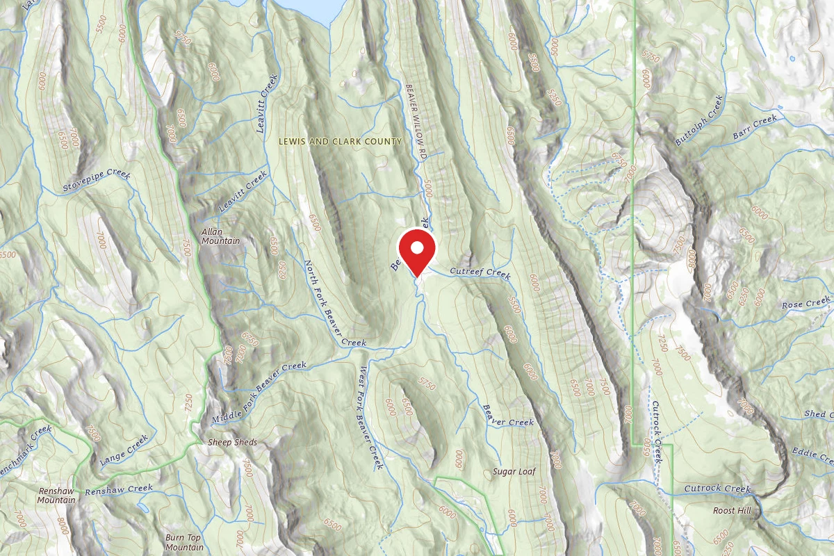 Helena-Lewis and Clark Dispersed Campsite SAW MILL FLATS -07
