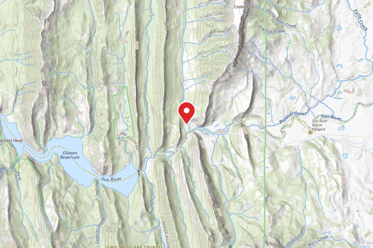 Helena-Lewis and Clark Dispersed Campsite HANNAN GULCH 4