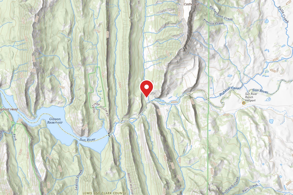 Helena-Lewis and Clark Dispersed Campsite HANNAN GULCH 5